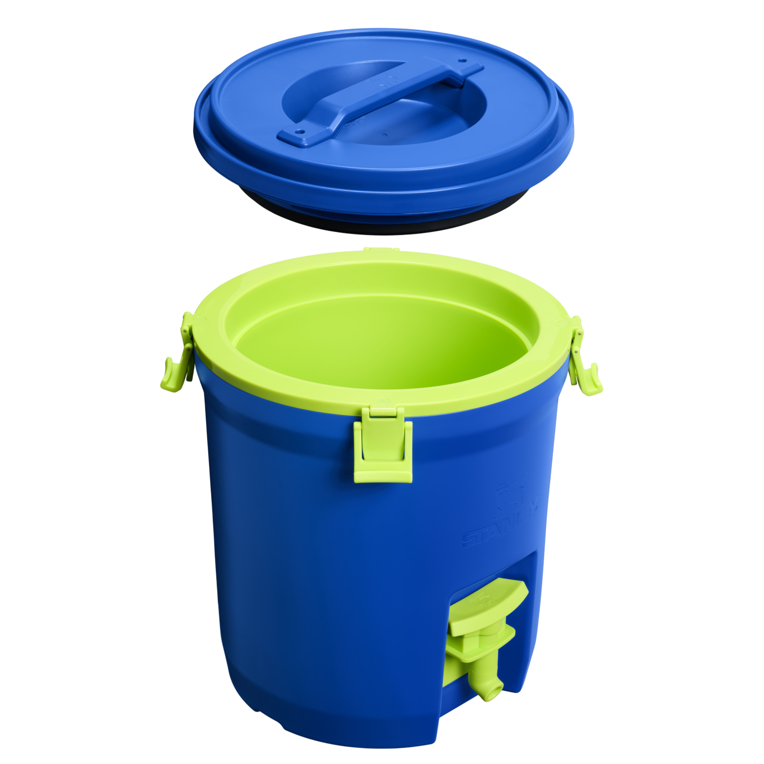 Stanley 1913 Adventure Fast Flow Water Jug 2G in Cobalt Chartreuse | View 2