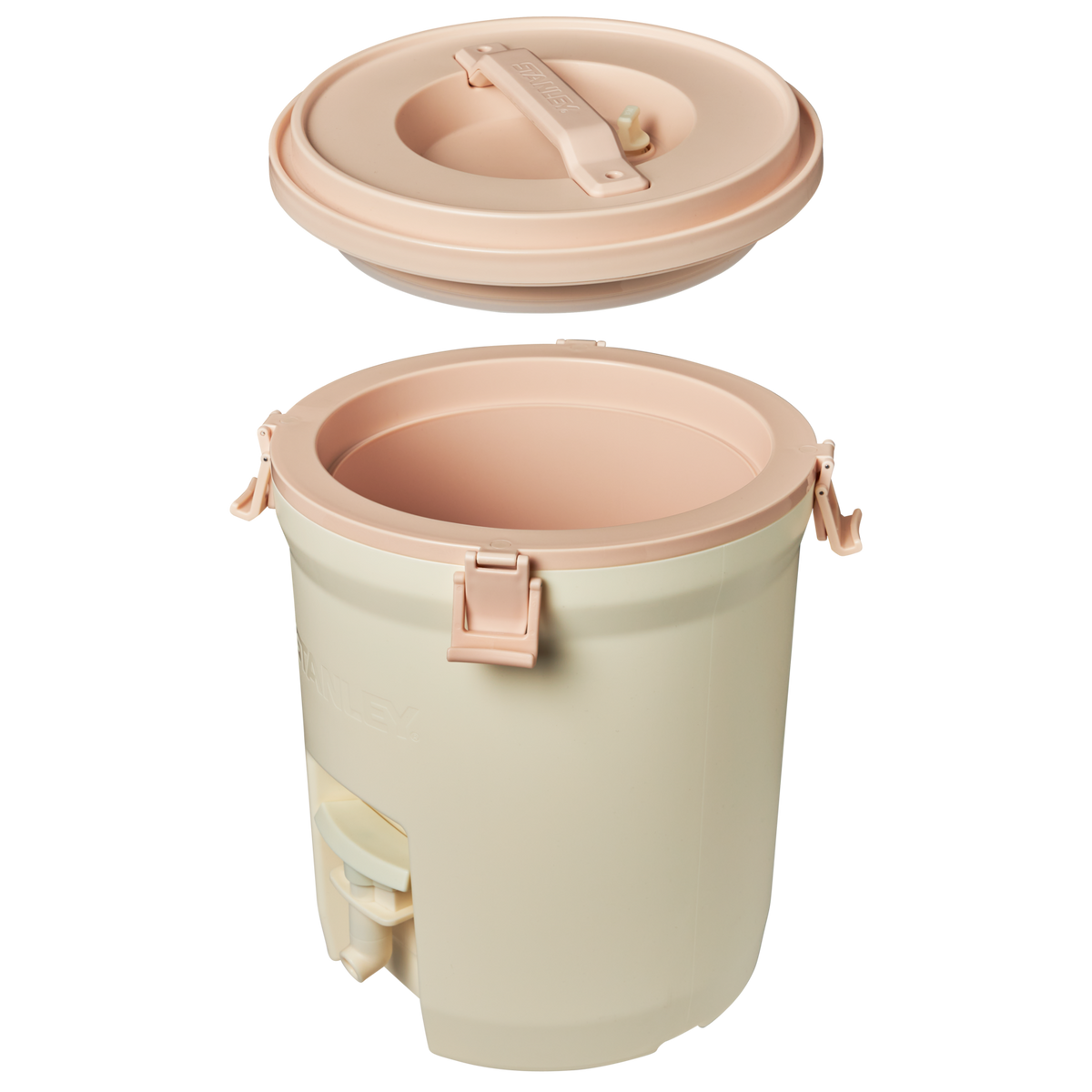 Stanley 1913 Adventure Fast Flow Water Jug 2G in Cream | Cross Section View