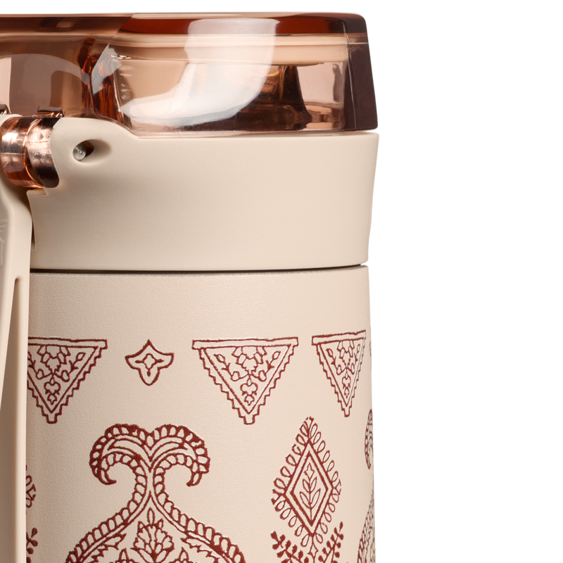 Stanley 1913 Stanley 1913 x Nest FlowState™ Spring Bottle 20 OZ in Deepa Brown Sugar | Detailed View