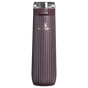 Swatch for Stanley 1913 The Flowstate™ Spring Water Bottle 20 OZ in Fig Pinstripe | Front View