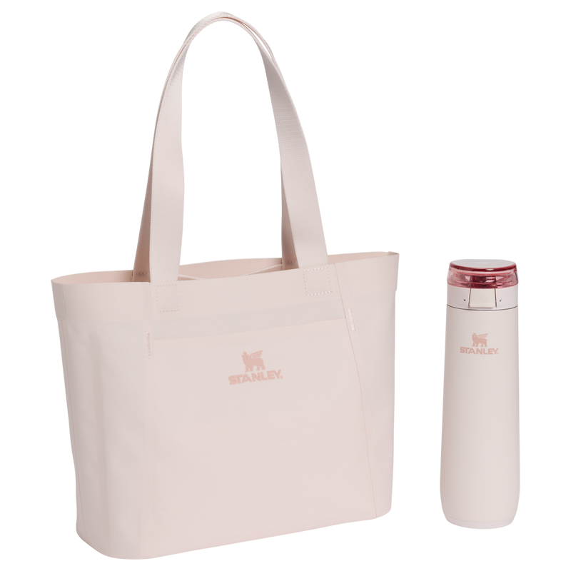 Stanley 1913 The Flowstate™ Tote 10.6 QT 10 L in Rose Quartz