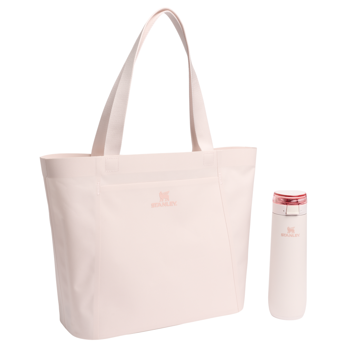 Stanley 1913 The Flowstate™ Tote 21.1 QT 20 L in Rose Quartz | View 2