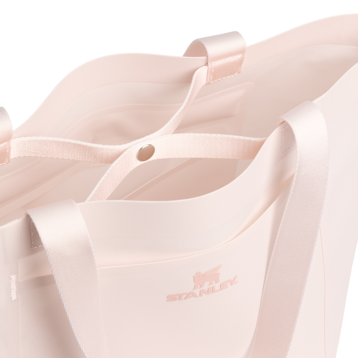 Stanley 1913 The Flowstate™ Tote 21.1 QT 20 L in Rose Quartz | Detailed View