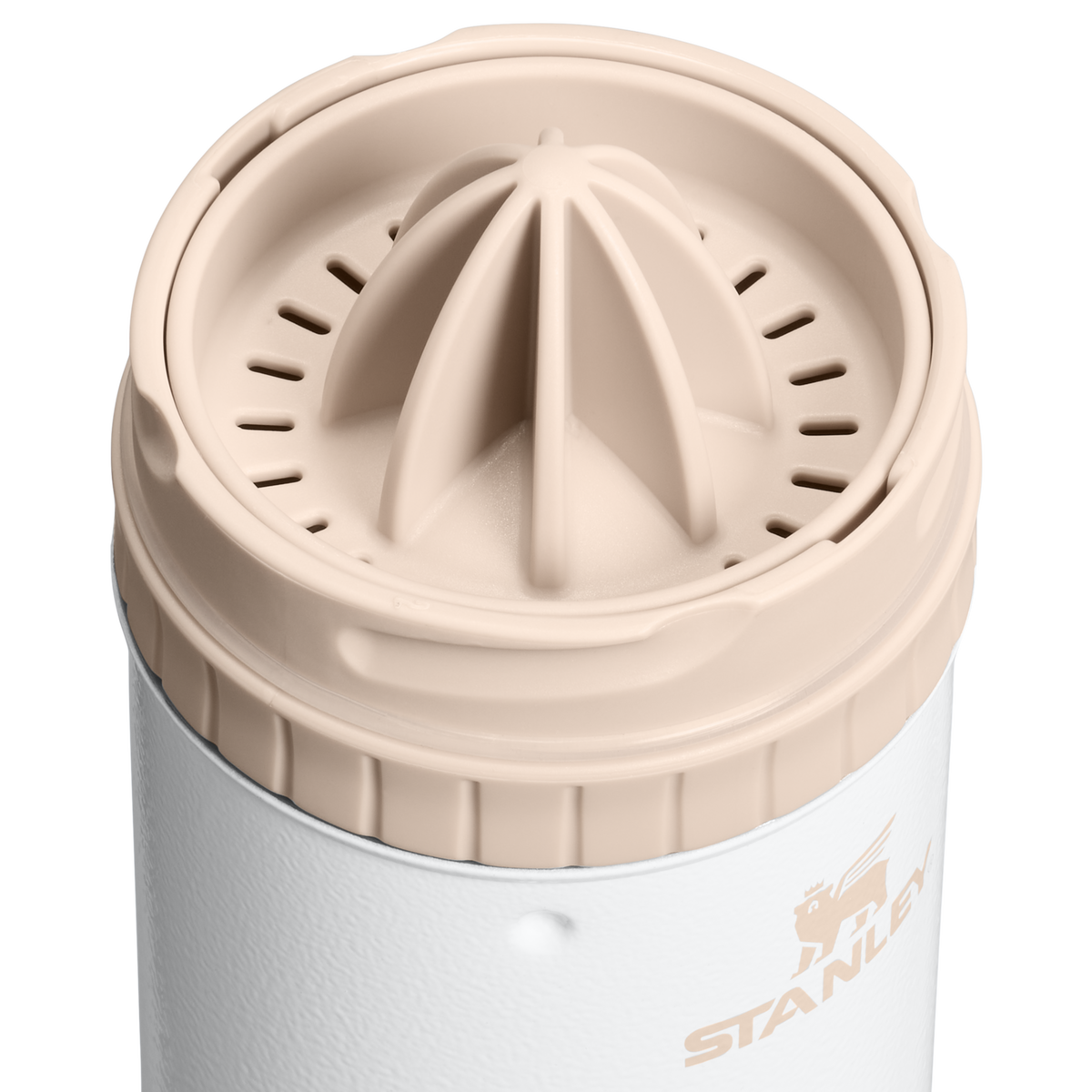 Stanley 1913 Adventure Happy Hour Cocktail Shaker Set in Hammertone Frost | Detailed View