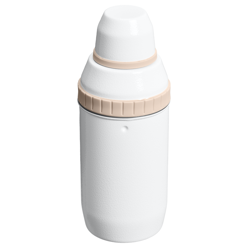 Stanley 1913 Adventure Happy Hour Cocktail Shaker Set in Hammertone Frost | Back View