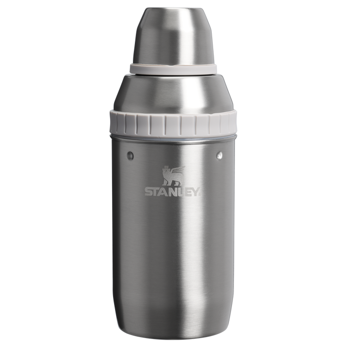 Stanley 1913 Adventure Happy Hour Cocktail Shaker Set in Stainless Steel Ash