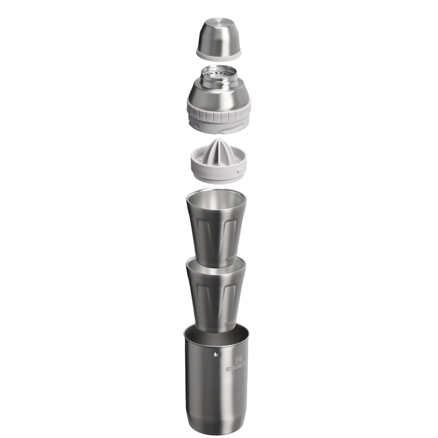 Stanley 1913 Adventure Happy Hour Cocktail Shaker Set in Stainless Steel Ash | View 2