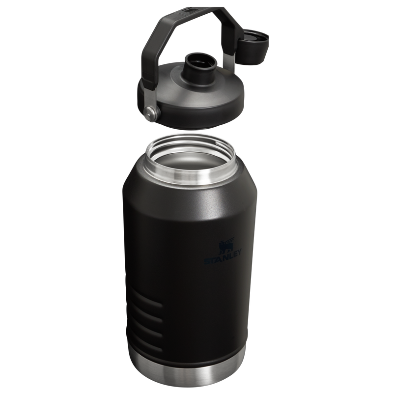 Stanley 1913 IceFlow™ Jug with Fast Flow Lid 96 OZ in Black 2.0 | Cross Section View