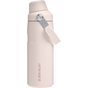 Stanley 16 OZ IceFlow Aerolight Water Bottle With Fast Flow Lid In rose quartz pink