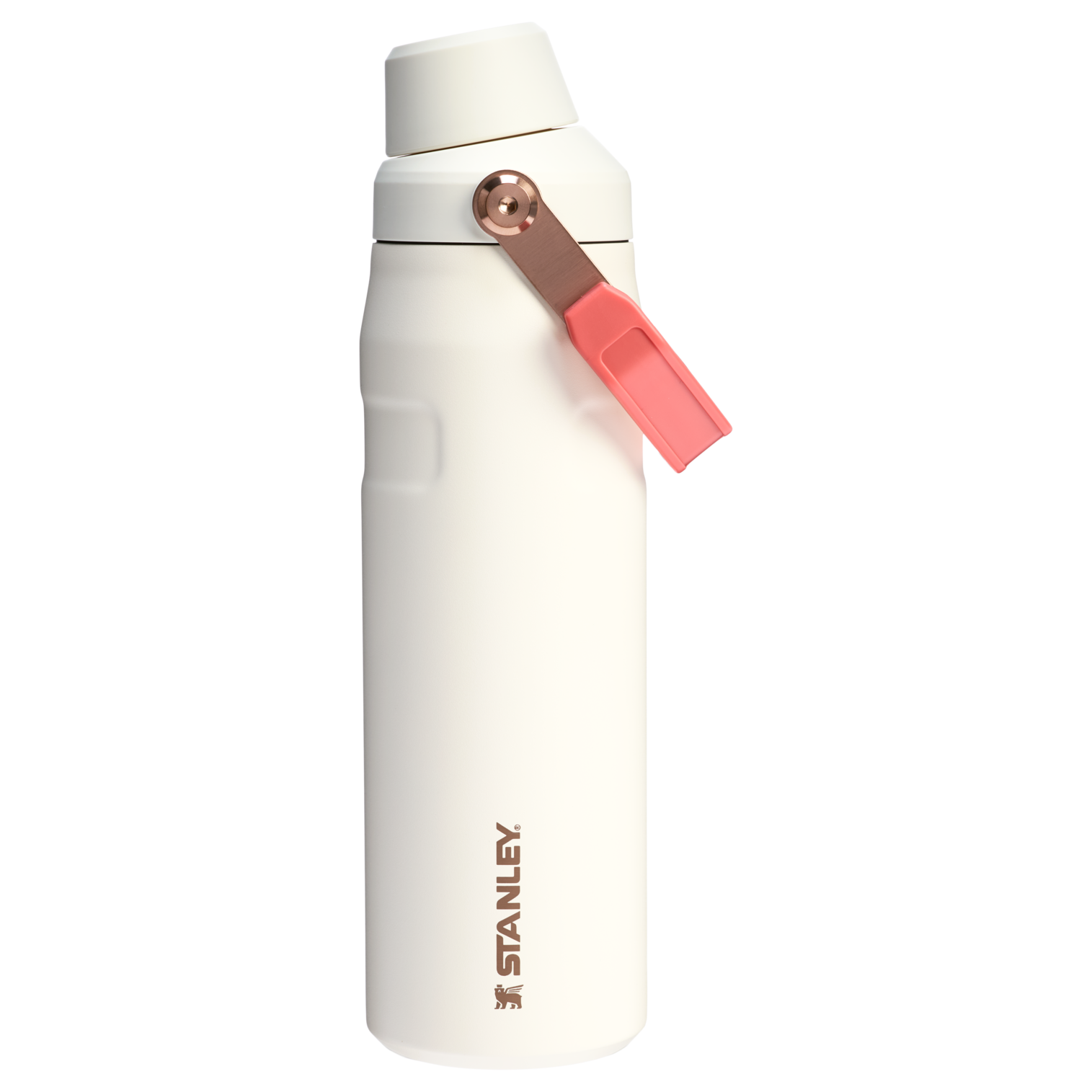 Stanley 24 OZ Aerolight Water Bottle Fast Blow In Cream Rose Gold