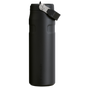 Swatch for Stanley 1913 The IceFlow™ Bottle with Flip Straw Lid 24 OZ - Stanley Create in Black 2.0 | Front View