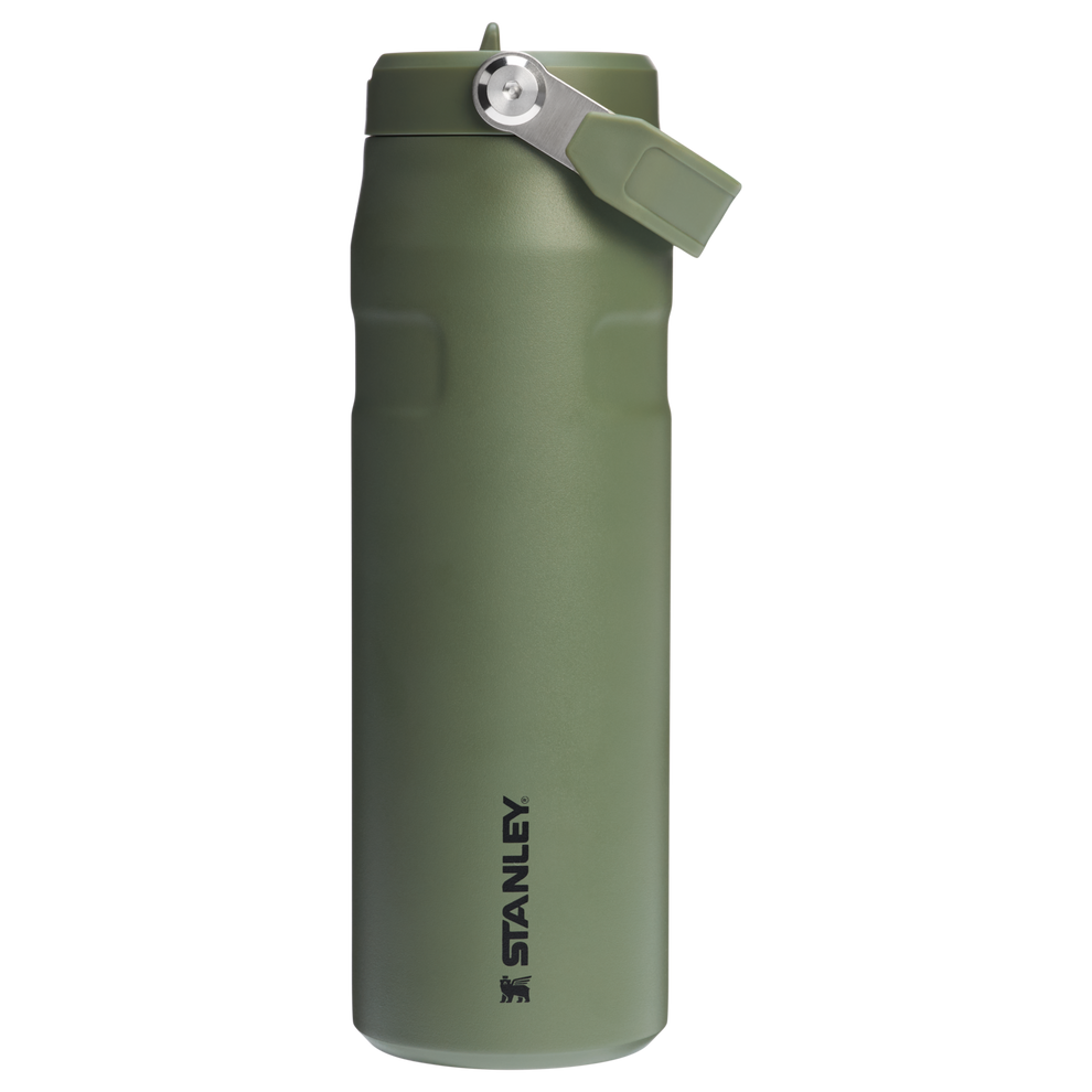 Stanley 1913 The IceFlow™ Bottle with Flip Straw Lid 24 OZ in Dried Pine | Front View