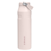 Stanley 36 OZ IceFlow Aerolight Water Bottle WIth Flip Straw In Rose Quartz Pink