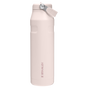 Stanley 36 OZ IceFlow Aerolight Water Bottle WIth Flip Straw In Rose Quartz Pink