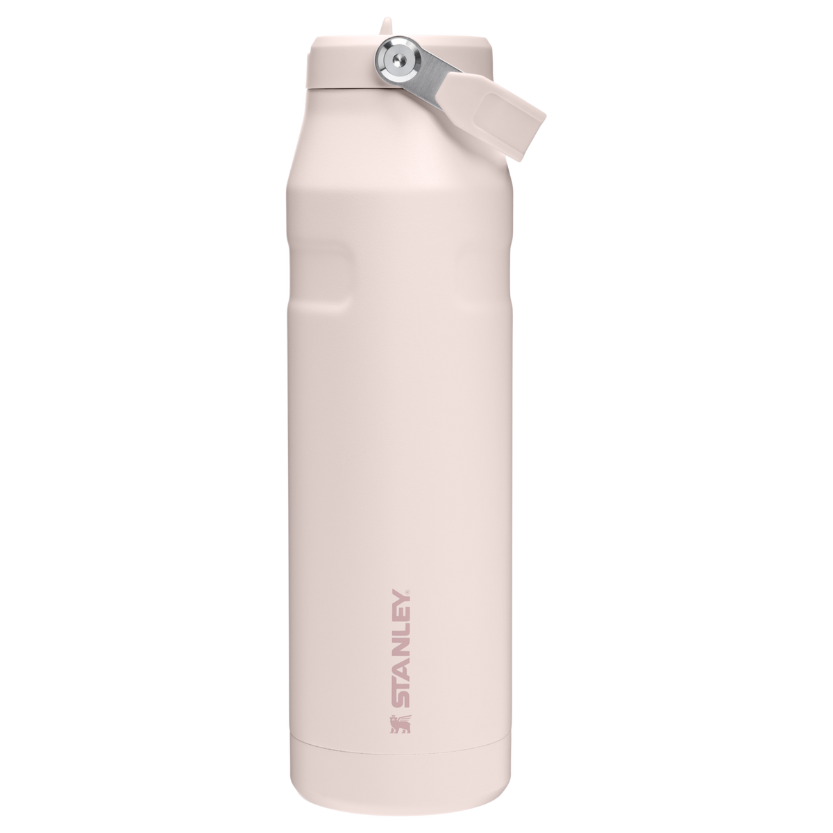 Stanley 1913 The IceFlow™ Bottle with Flip Straw Lid 36 OZ - Stanley Create in Rose Quartz | Front View