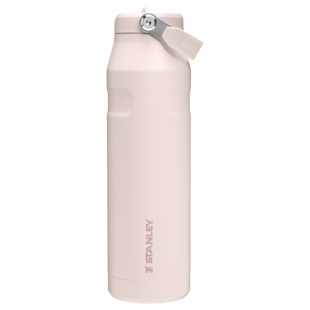Stanley 1913 The IceFlow™ Bottle with Flip Straw Lid 36 OZ - Stanley Create in Rose Quartz | Front View