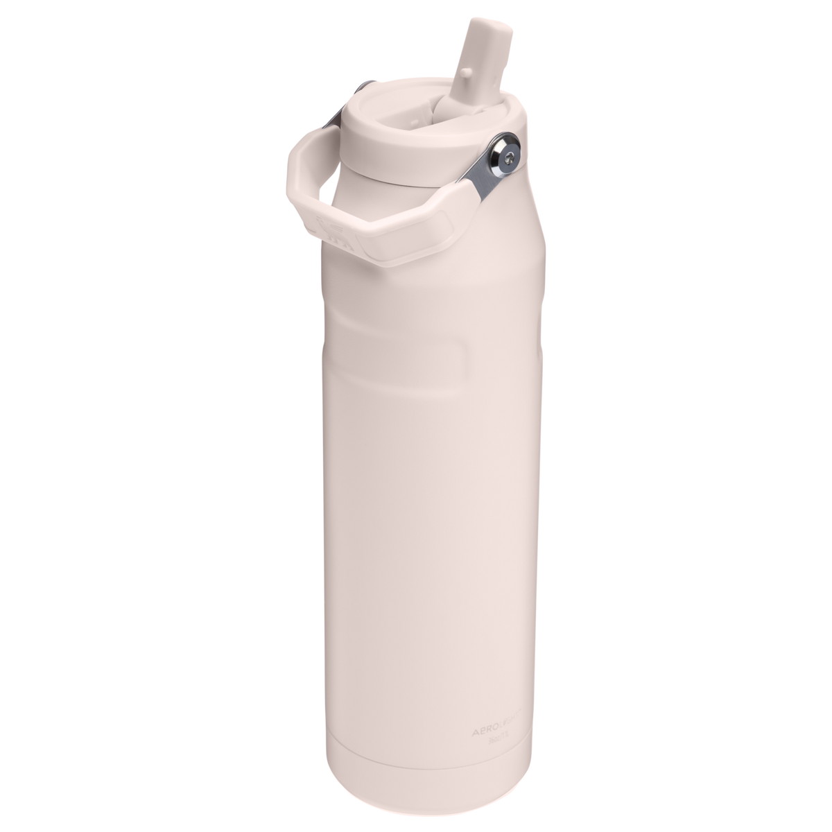 Stanley 1913 The IceFlow™ Bottle with Flip Straw Lid 36 OZ - Stanley Create in Rose Quartz | Back View