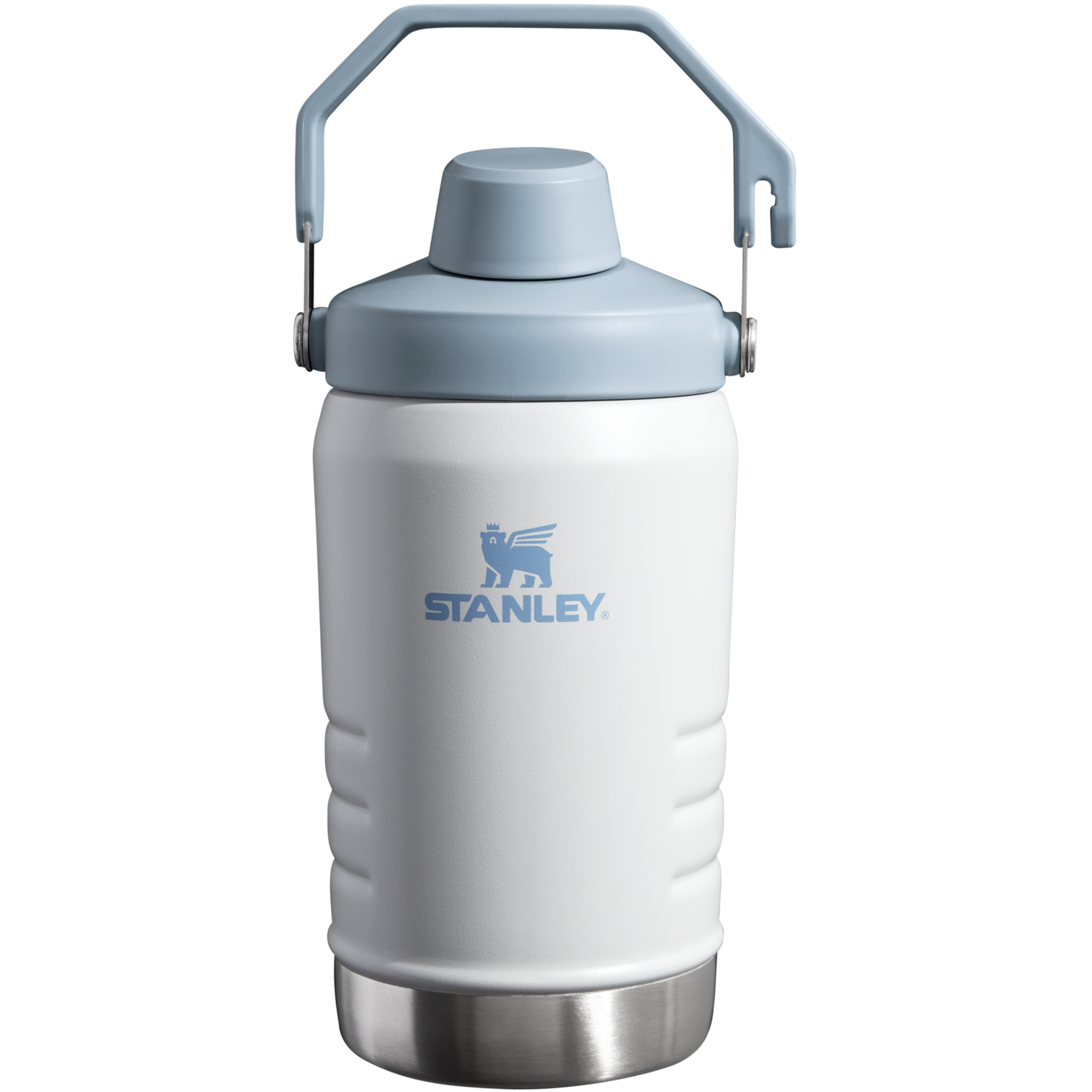 Stanley 40 OZ IceFlow Fast Flow Water Jug In 40 OZ In Fog White