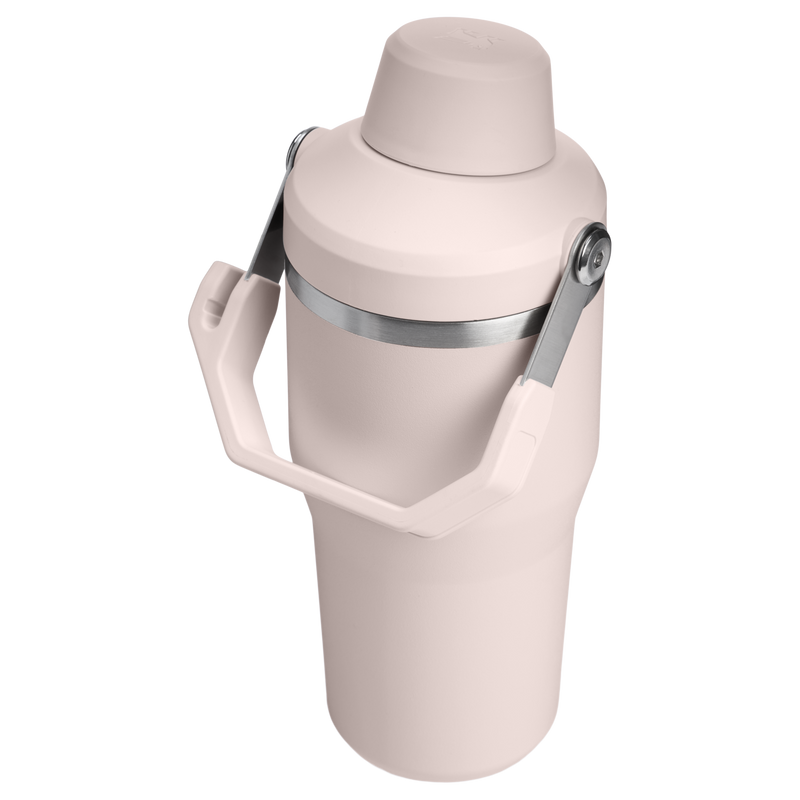 Stanley 1913 The IceFlow™ Tumbler with Fast Flow Lid 20 OZ in Rose Quartz | Back View