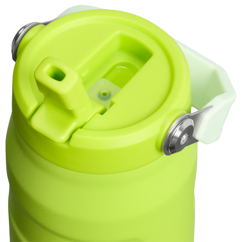 Stanley 1913 The IceFlow™ Bottle with Flip Straw Lid 24 OZ - Stanley Create in Chartreuse | Lid Detailed View