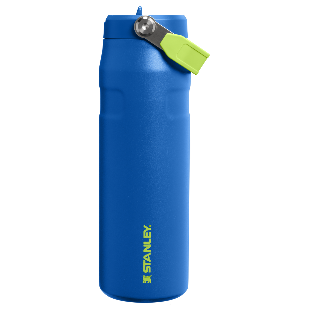 Stanley 1913 The IceFlow™ Bottle with Flip Straw Lid 24 OZ in Cobalt Chartreuse