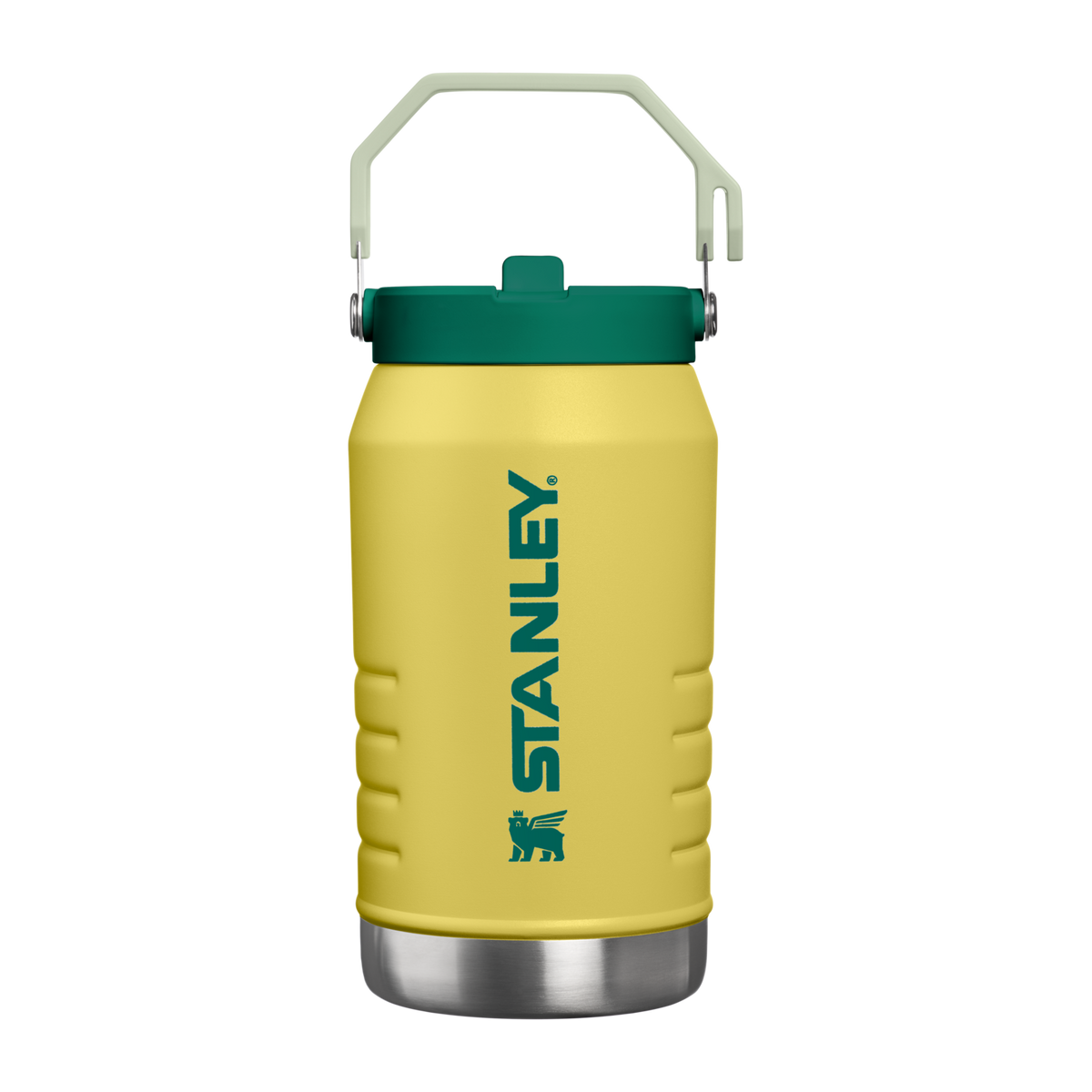 Stanley 1913 The IceFlow™ Flip Straw Jug 64 OZ in Daffodil Emerald
