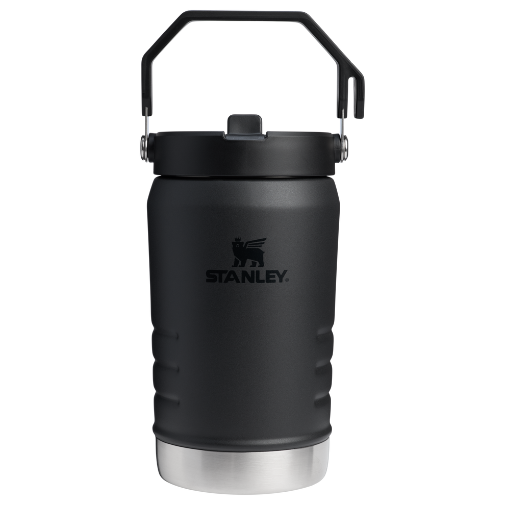 Stanley IceFlow 40 oz Stainless Steel Tumbler in Black with Flip Straw Lid