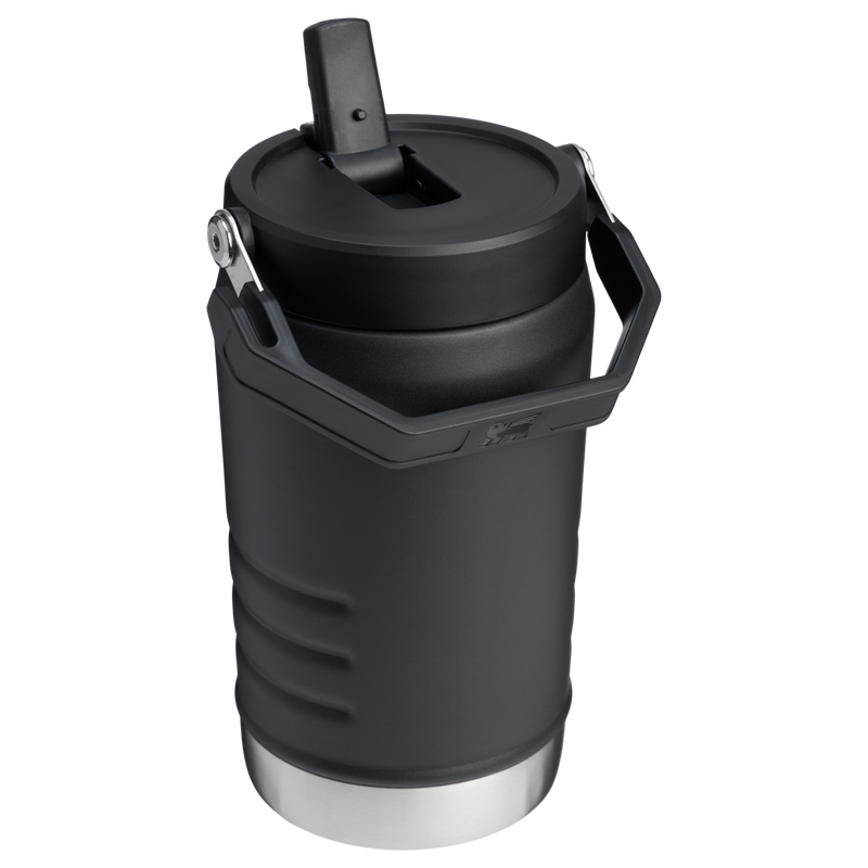 Stanley 1913 The IceFlow™ Flip Straw Jug 40 OZ in Black 2.0 | Back View