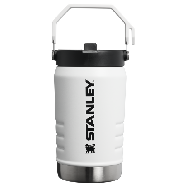 The IceFlow Flip Straw Jug | 40 oz | Frost | Customizable