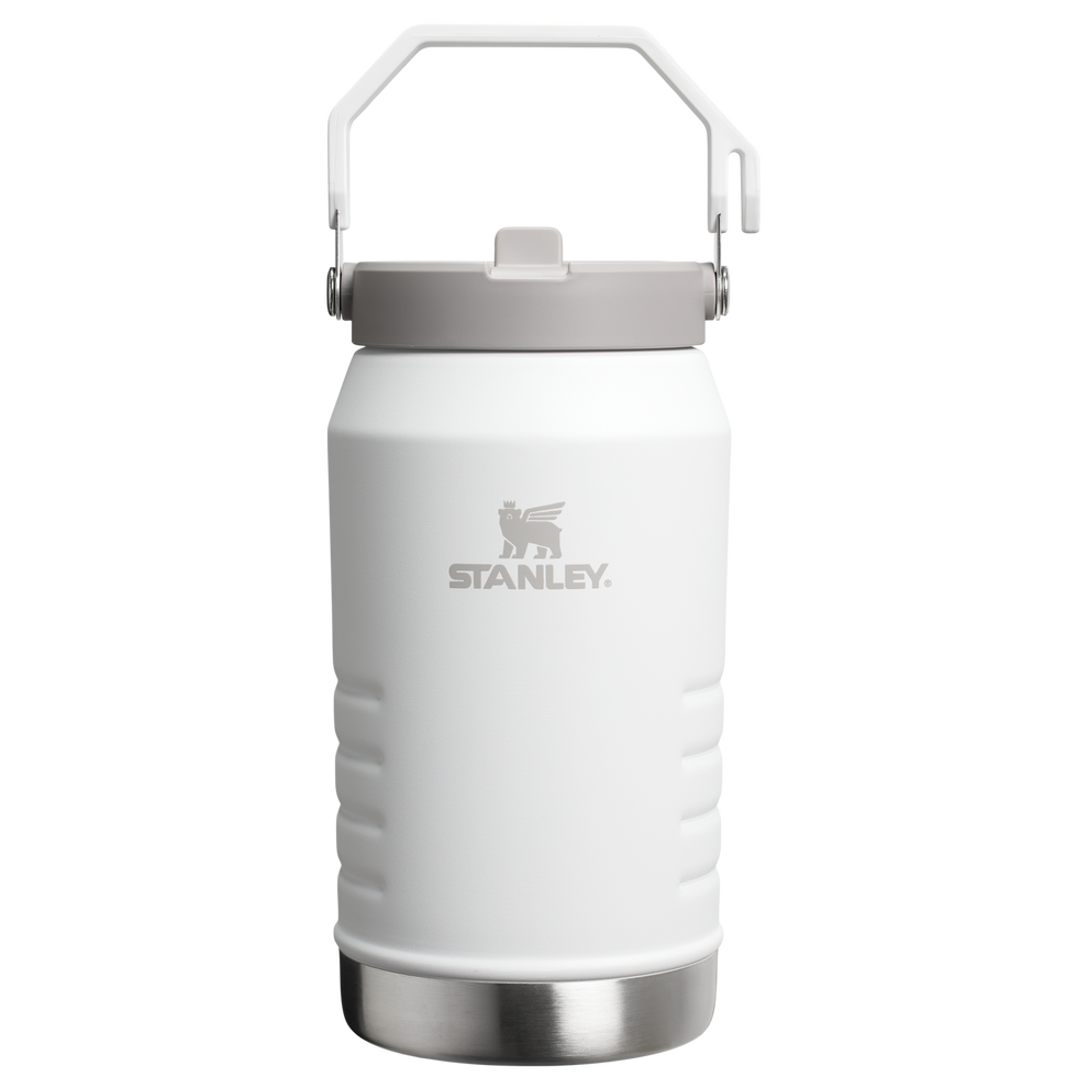 Stanley 64 OZ Insulated Flip Straw Water Jug In Frost White