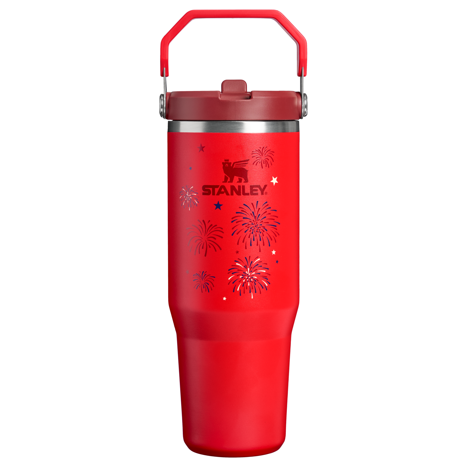 Stanley 1913 The IceFlow™ Flip Straw Tumbler 30 OZ in Chili Red Fireworks