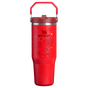 Swatch for Stanley 1913 The IceFlow™ Flip Straw Tumbler 30 OZ in Chili Red Fireworks