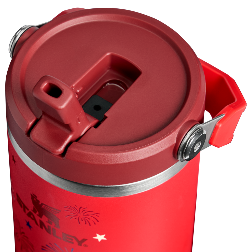Stanley 1913 The IceFlow™ Flip Straw Tumbler 30 OZ in Chili Red Fireworks