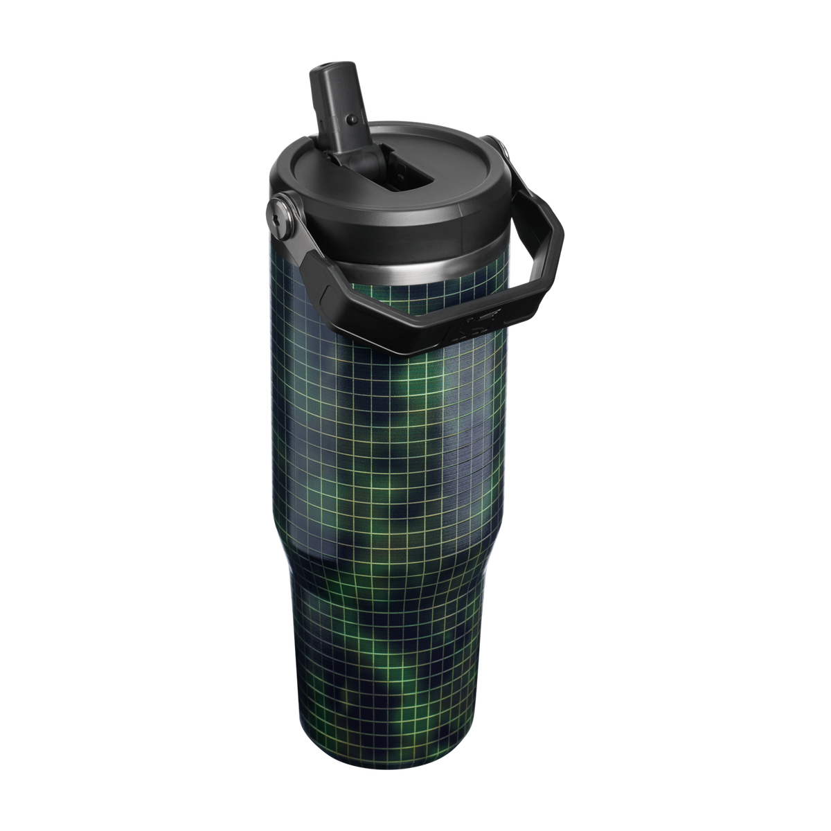 Stanley 1913 The IceFlow™ Flip Straw Tumbler 30 OZ in Dried Pine Blur | Back View