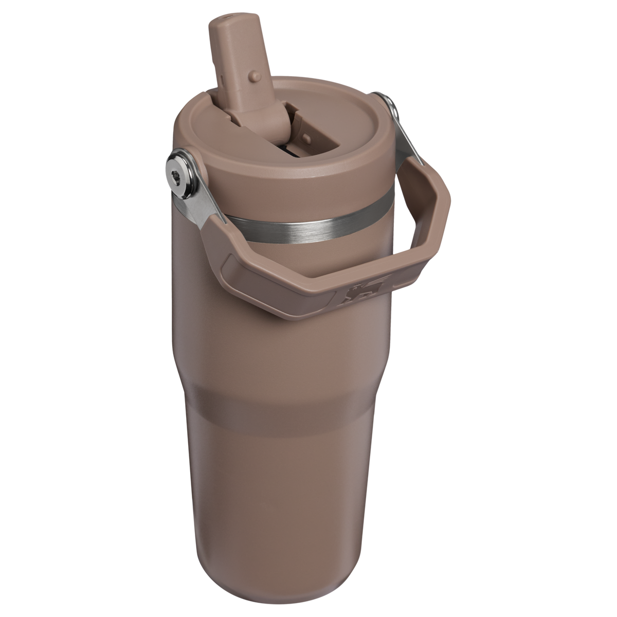 Stanley 1913 The IceFlow™ Flip Straw Tumbler 14 OZ in Smokey Taupe | Back View