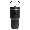 Stanley 14 OZ IceFlow Flip Straw Tumbler In Black