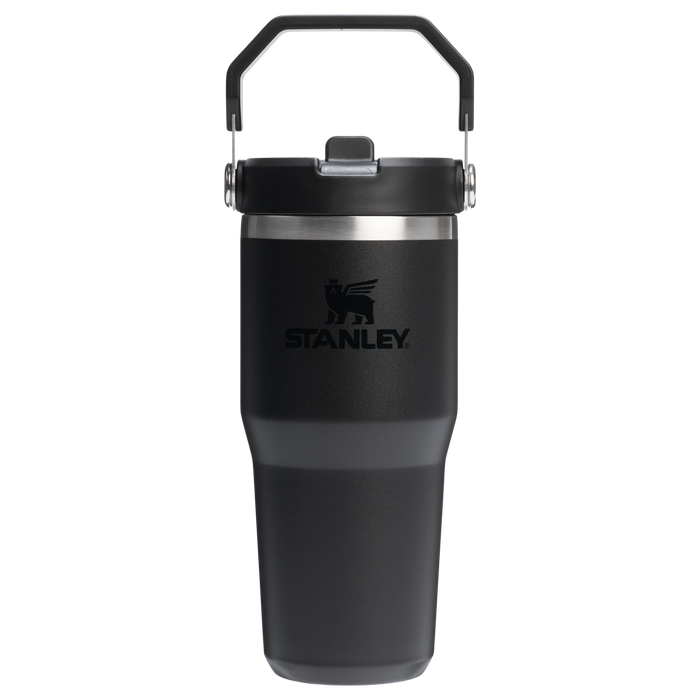 Stanley 14 OZ IceFlow Flip Straw Tumbler In Black