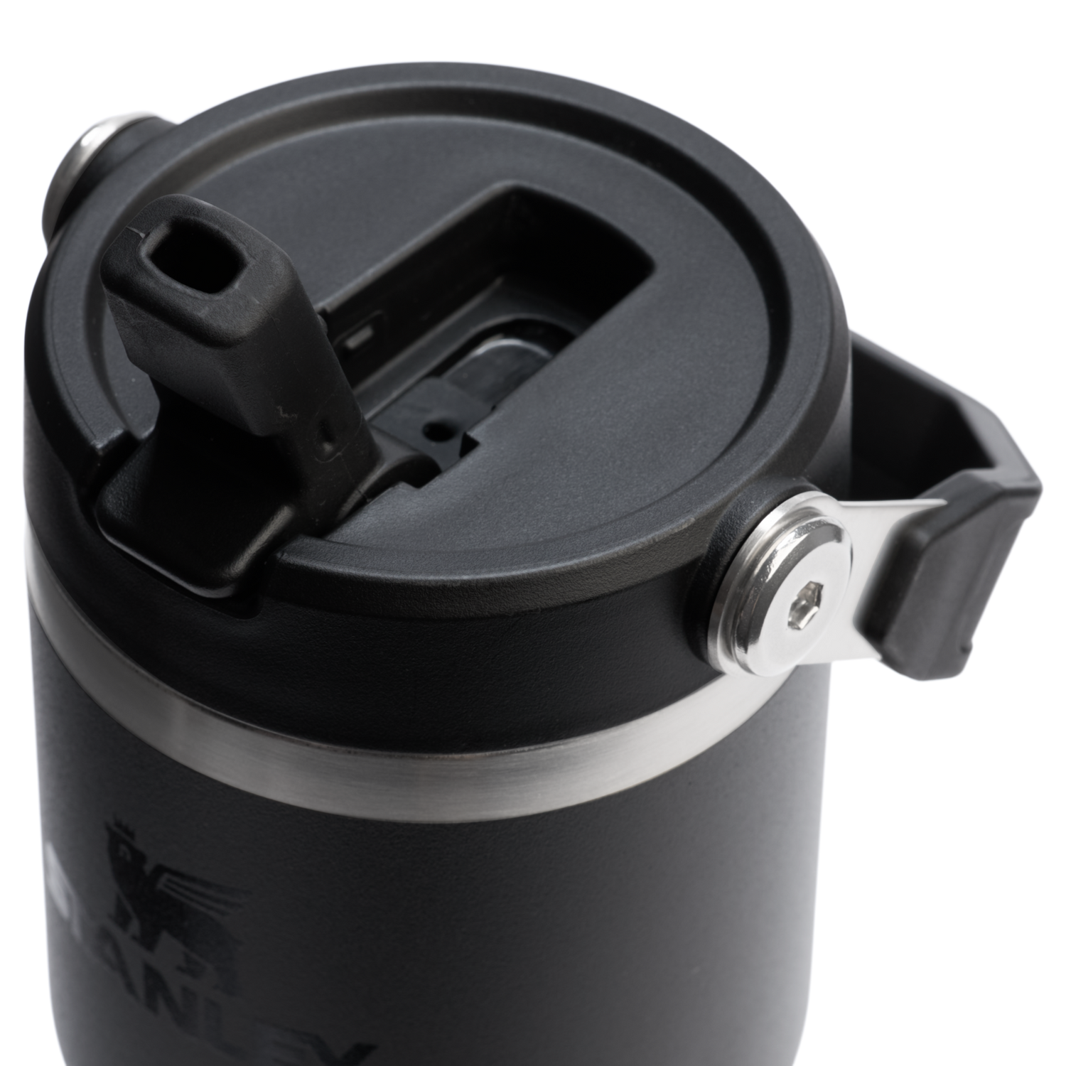 Stanley 1913 The IceFlow™ Flip Straw Tumbler 14 OZ in Black 2.0 | View 2