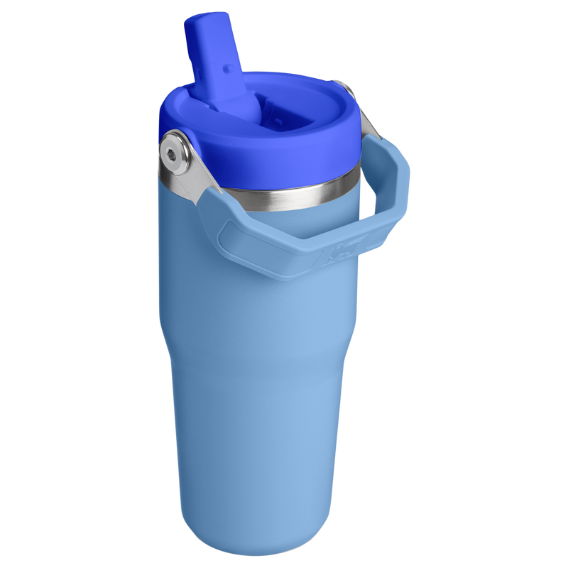 Stanley 1913 The IceFlow™ Flip Straw Tumbler 14 OZ in Blue Sky | Back View