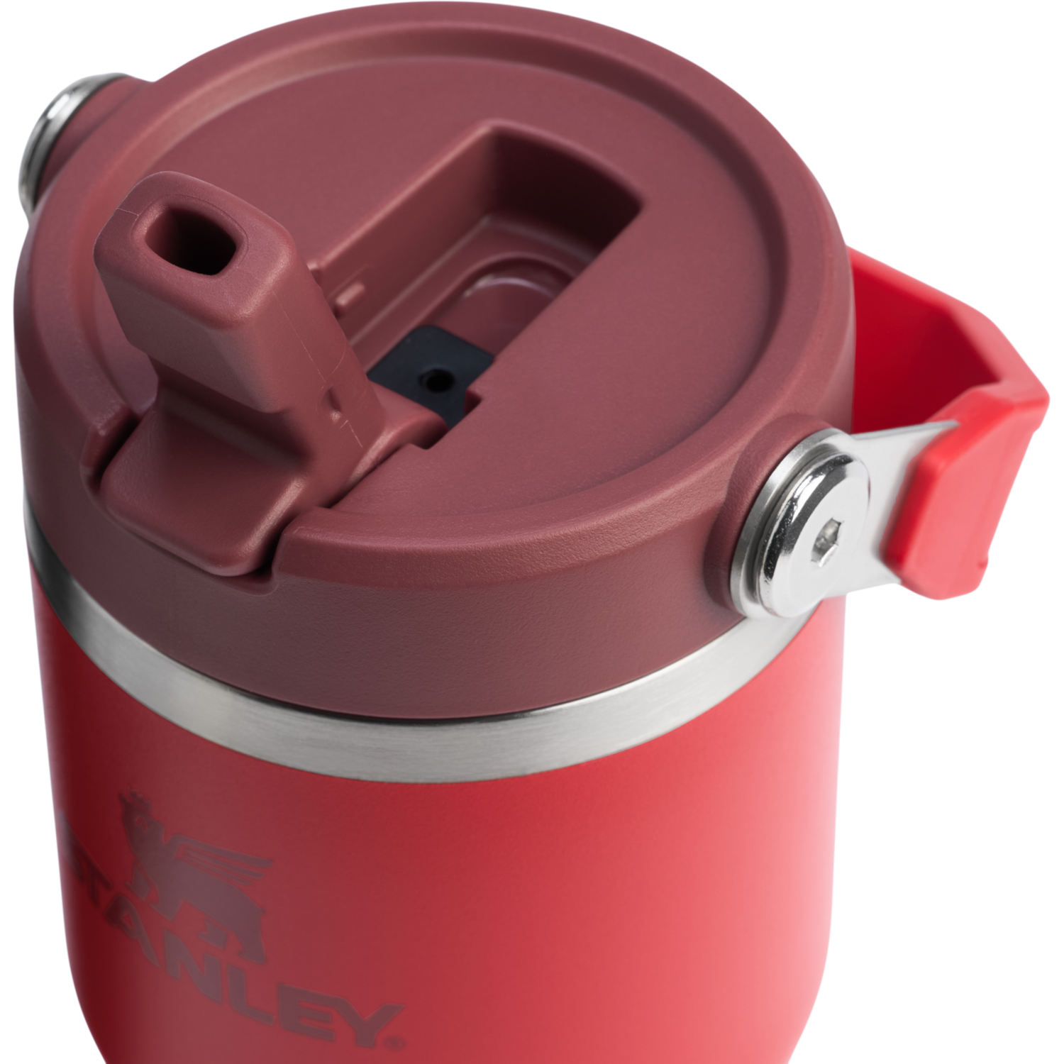 Stanley 1913 The IceFlow™ Flip Straw Tumbler 14 OZ in Chili Red | View 2