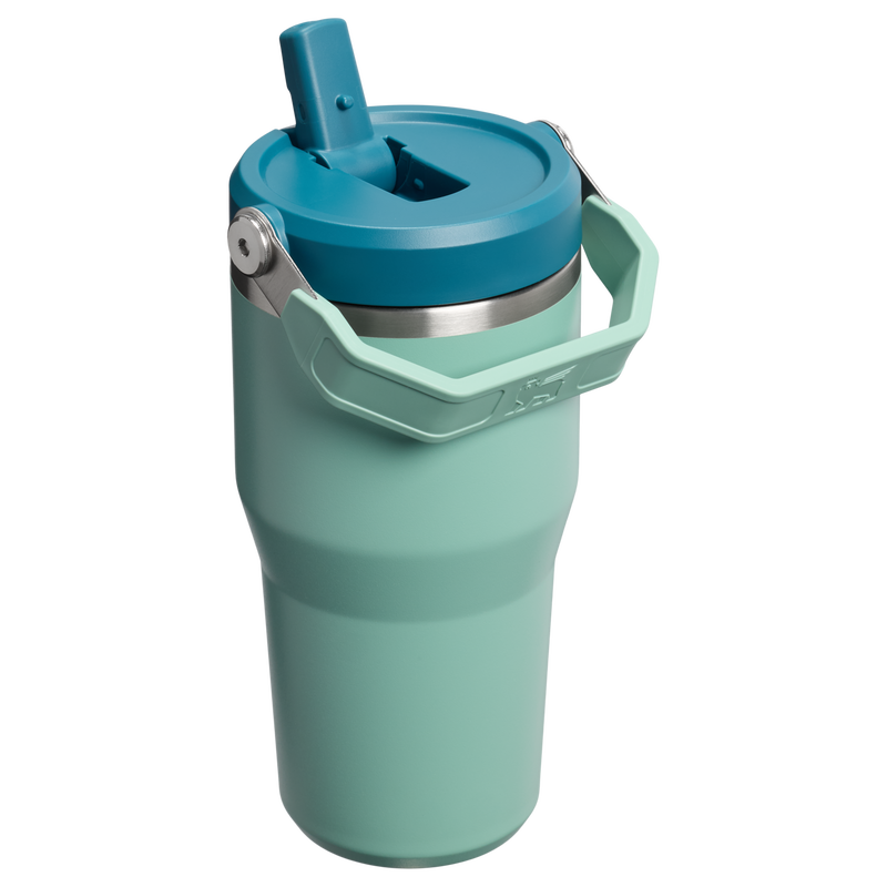 Stanley 1913 The IceFlow™ Flip Straw Tumbler 20 OZ - Stanley Create in Spring Green | Back View