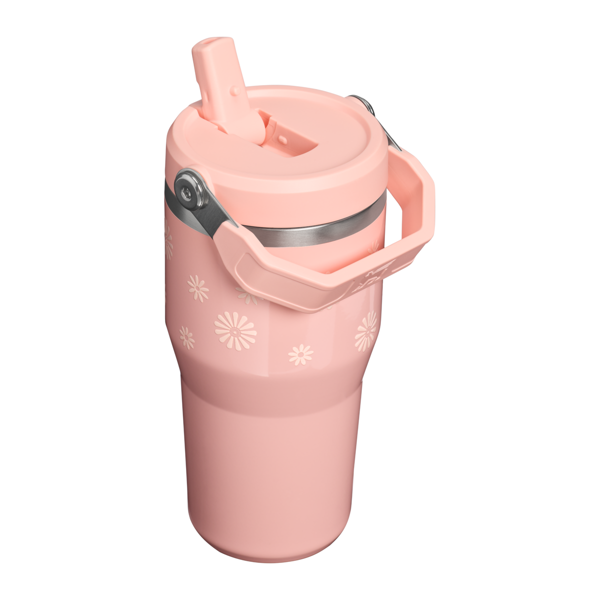 Stanley 1913 The IceFlow™ Flip Straw Tumbler 20 OZ in Sorbet Daisies | Back View