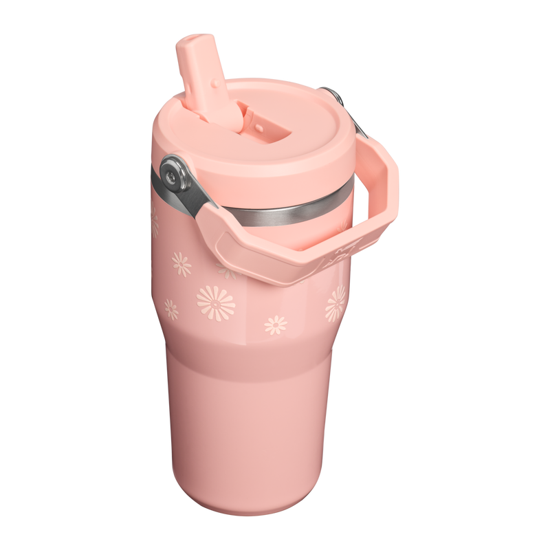 Stanley 1913 The IceFlow™ Flip Straw Tumbler 20 OZ in Sorbet Daisies | Back View
