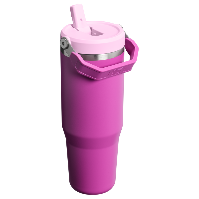Stanley 1913 The IceFlow™ Flip Straw Tumbler 30 OZ in Dark Blossom | Back View