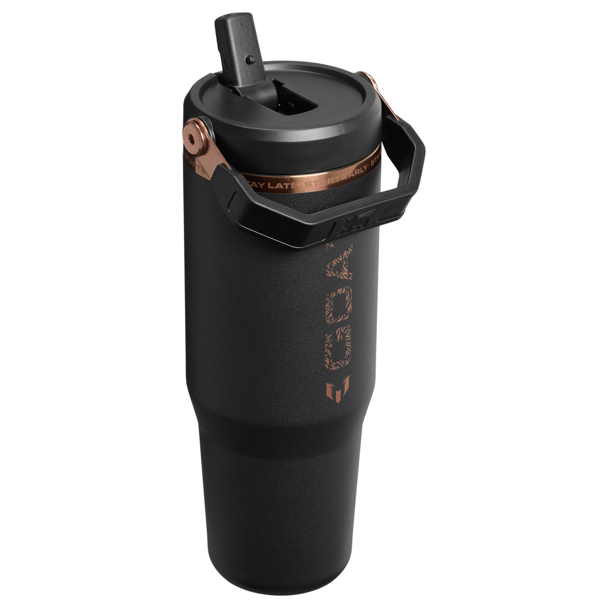 The Messi x Stanley  IceFlow™ Flip Straw Tumbler | 30 OZ