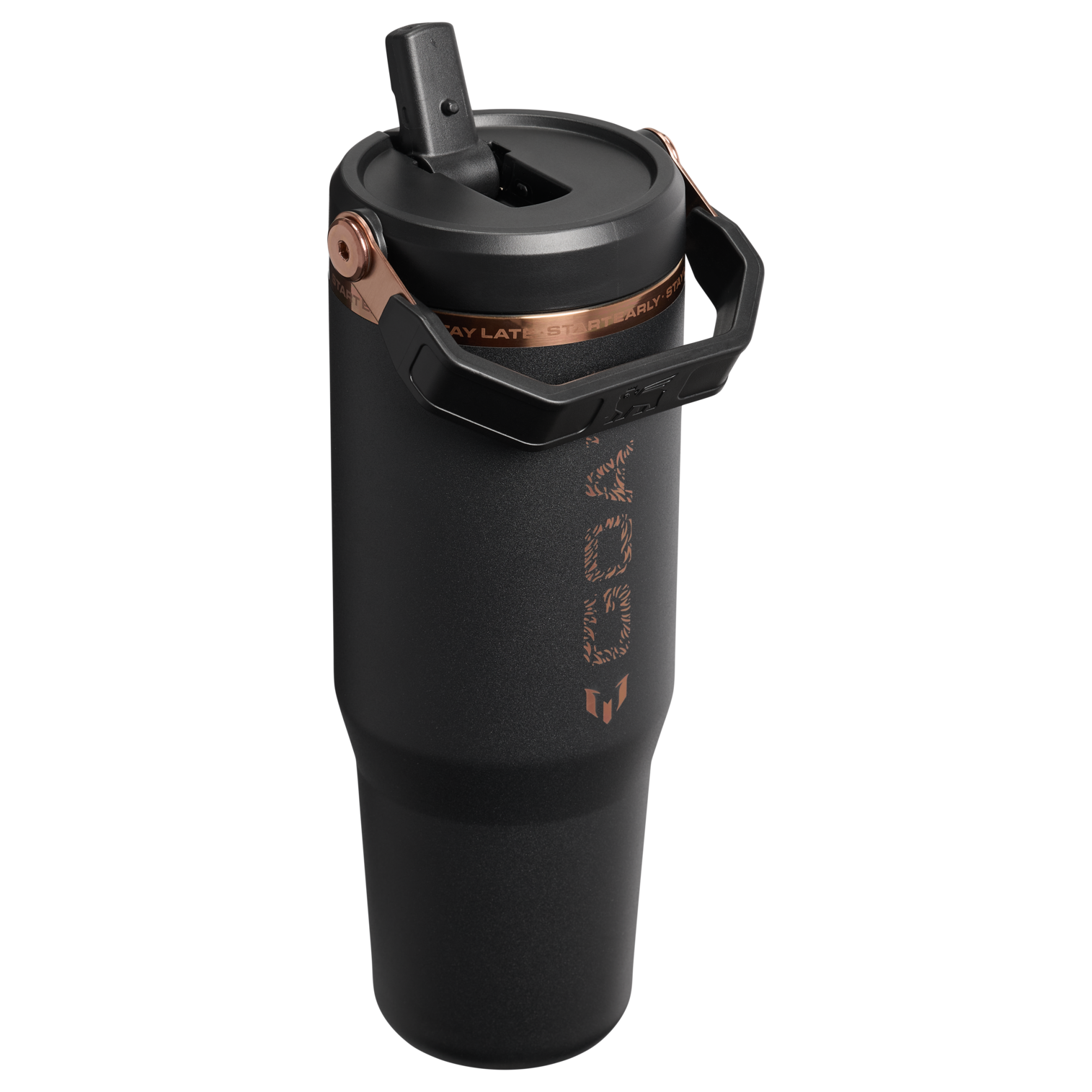 The Messi x Stanley  IceFlow™ Flip Straw Tumbler | 30 OZ