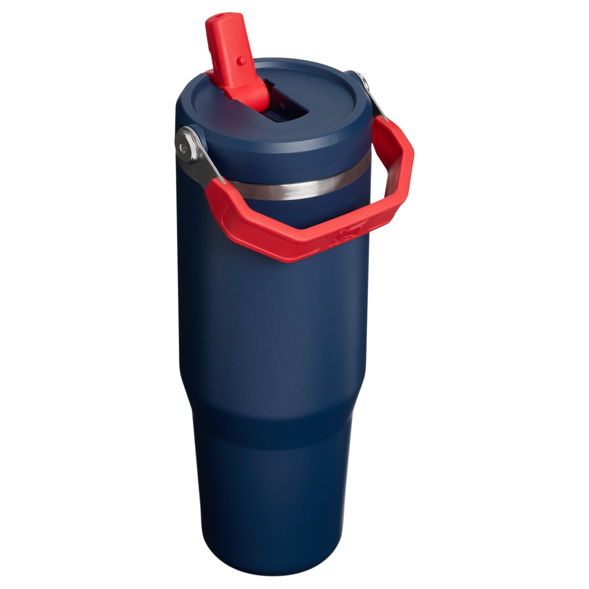 Stanley 1913 The Country Collection IceFlow™ Tumbler 30 OZ in Team Navy Red | Back View