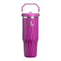 Swatch for Stanley 1913 The IceFlow™ Flip Straw Tumbler 30 OZ in Purple Blossom Tile | Front View