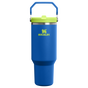 Swatch for Stanley 1913 The IceFlow™ Flip Straw Tumbler 40 OZ in Cobalt Chartreuse