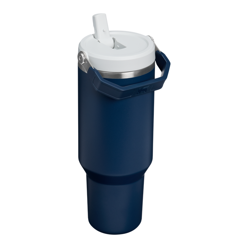 Stanley 1913 The IceFlow™ Flip Straw Tumbler 40 OZ in Dark Navy | Back View